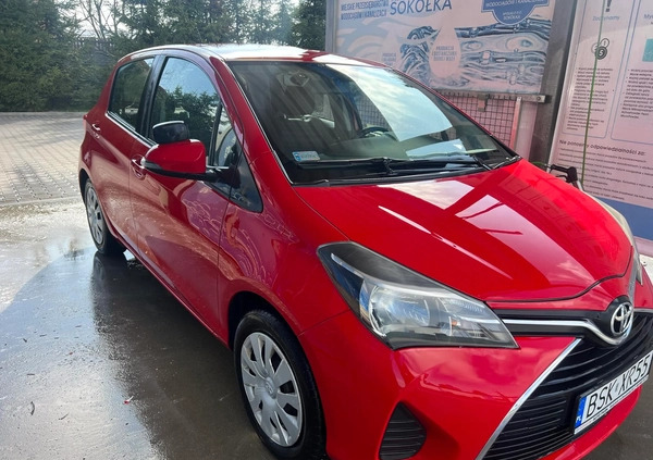Toyota Yaris cena 27900 przebieg: 288000, rok produkcji 2017 z Sokółka małe 67